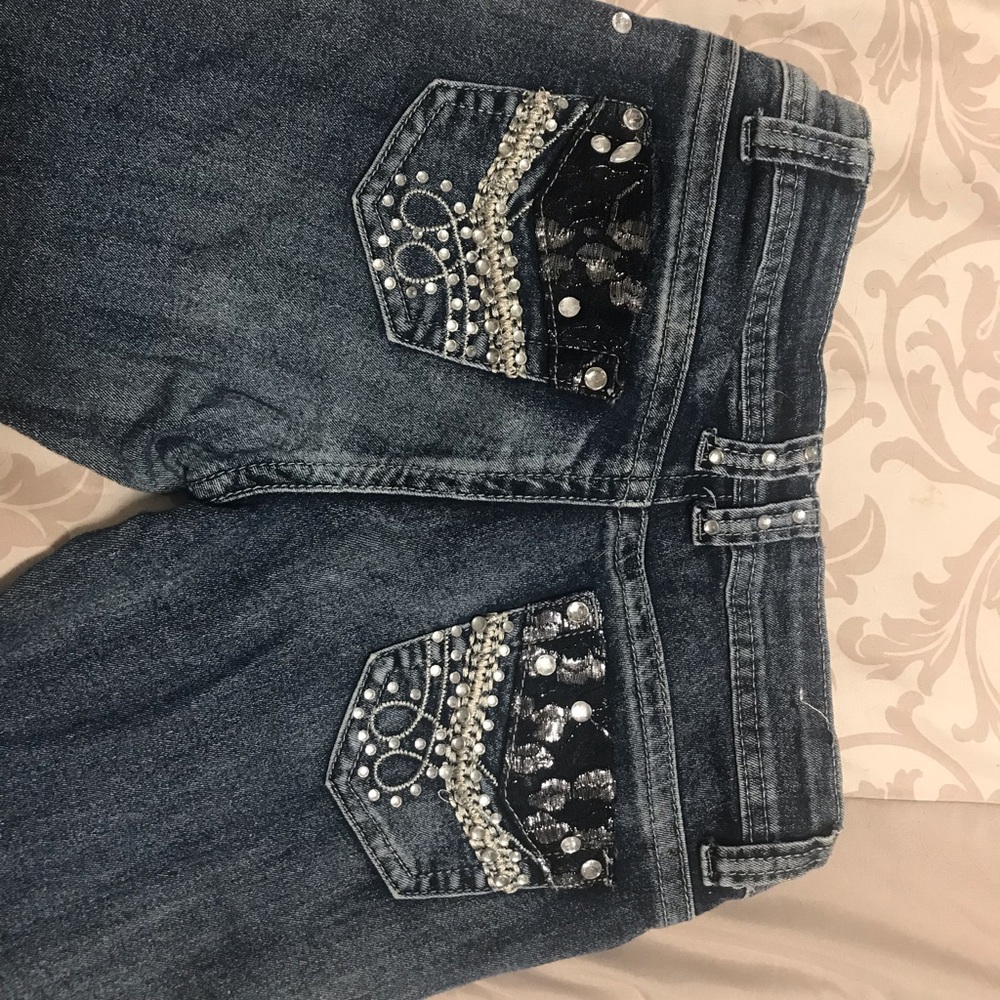 Like new* Size 3 straight leg sexy L’square jeans
